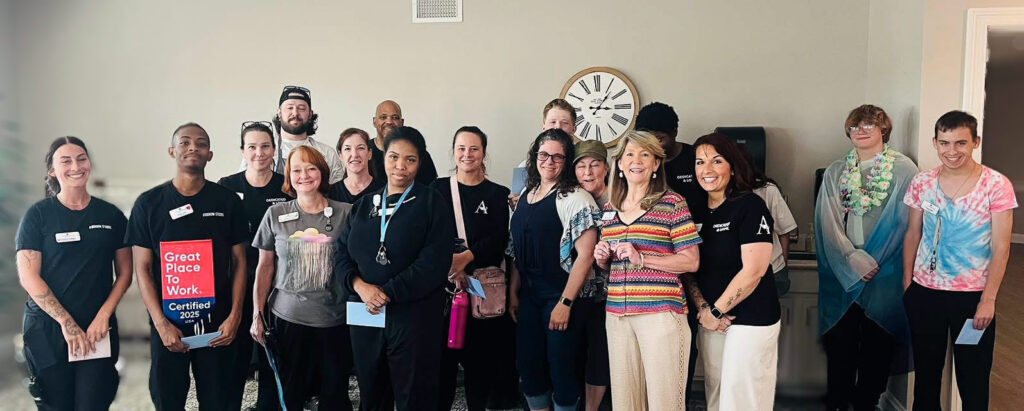 Learn how The Boulevard Senior Living of Wentzville uses employee feedback, open communication, recognition, and everyday connection to strengthen workplace culture.